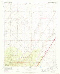 Baldy Mesa 1956 topographic map thumbnail