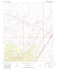 Baldy Mesa 1956 topographic map thumbnail
