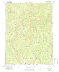 Ball Mountain 1967 topographic map thumbnail