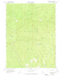 Ball Mountain 1967 topographic map thumbnail