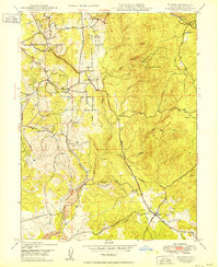 Bangor 1949 topographic map thumbnail