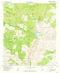 Barrett Lake 1960 topographic map thumbnail