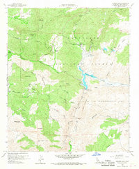 Barrett Lake 1960 topographic map thumbnail