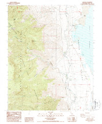 Bartlett 1987 topographic map thumbnail