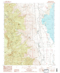 Bartlett 1987 topographic map thumbnail