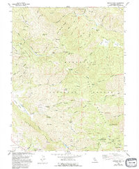 Bartlett Mtn 1958 topographic map thumbnail