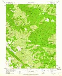 Bartlett Mtn 1958 topographic map thumbnail