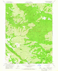 Bartlett Mtn 1958 topographic map thumbnail
