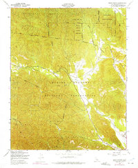 Bear Canyon 1949 topographic map thumbnail