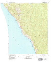 Bear Harbor 1969 topographic map thumbnail