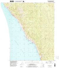Bear Harbor 1997 topographic map thumbnail