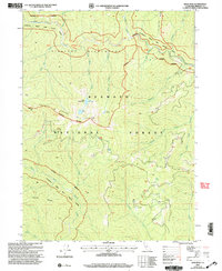 Bear Peak 2001 topographic map thumbnail