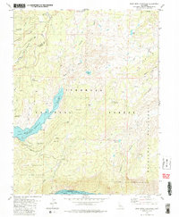Bear River Reservoir 1979 topographic map thumbnail