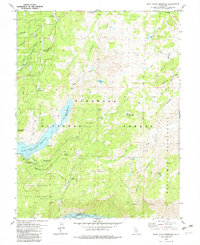 Bear River Reservoir 1979 topographic map thumbnail