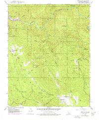 Bear Valley 1947 topographic map thumbnail