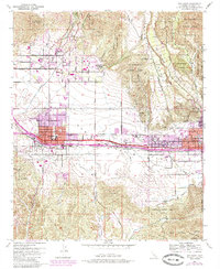 Beaumont 1953 topographic map thumbnail