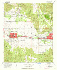 Beaumont 1953 topographic map thumbnail