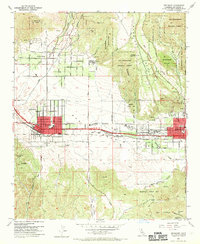 Beaumont 1953 topographic map thumbnail