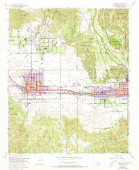 Beaumont 1953 topographic map thumbnail