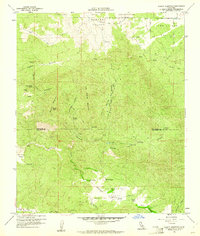 Beauty Mountain 1960 topographic map thumbnail