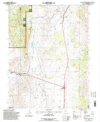 Beckwourth Pass 1994 topographic map preview