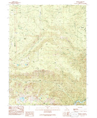 Belden 1991 topographic map thumbnail