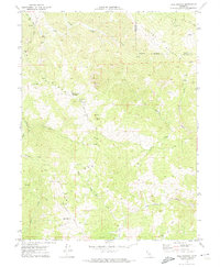 Bell Springs 1969 topographic map thumbnail