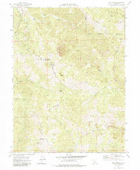 Bell Springs 1969 topographic map thumbnail