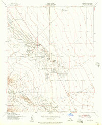 Belridge 1953 topographic map thumbnail