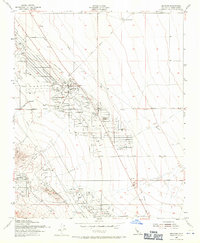 Belridge 1953 topographic map thumbnail