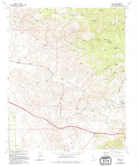 Bena 1972 topographic map thumbnail