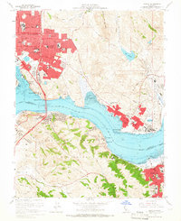 Benicia 1959 topographic map thumbnail