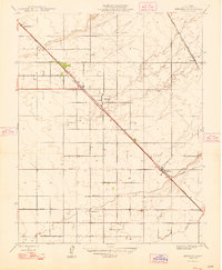 Berenda 1948 topographic map thumbnail