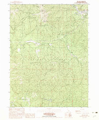 Big Bar 1982 topographic map thumbnail