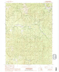 Big Bar 1982 topographic map thumbnail