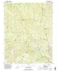 Big Basin 1991 topographic map thumbnail