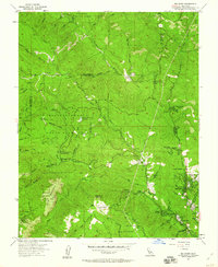 Big Basin 1955 topographic map thumbnail