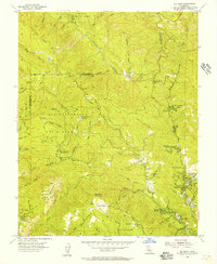 Big Basin 1955 topographic map thumbnail