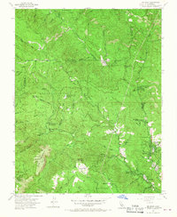Big Basin 1955 topographic map thumbnail