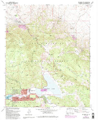Big Bear City 1971 topographic map thumbnail