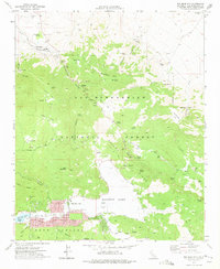 Big Bear City 1971 topographic map thumbnail