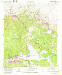 Big Bear City 1971 topographic map thumbnail