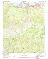 Big Bear Lake 1970 topographic map thumbnail