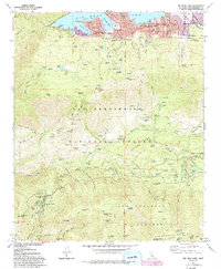 Big Bear Lake 1970 topographic map thumbnail