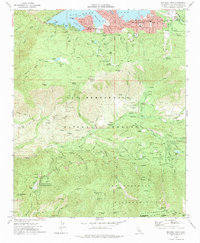 Big Bear Lake 1970 topographic map thumbnail