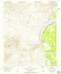 Big Maria Mts. NE 1954 topographic map thumbnail