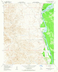 Big Maria Mts SE 1955 topographic map thumbnail