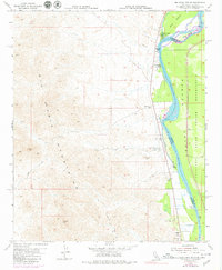 Big Maria Mts SE 1955 topographic map thumbnail