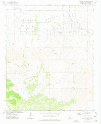 Bighorn Canyon 1972 topographic map thumbnail