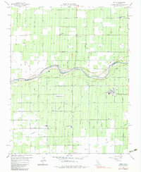 Biola 1963 topographic map preview
